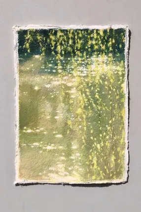 오일파스텔-봄초록